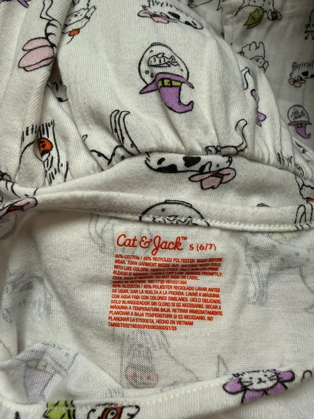 Cat & Jack long sleeve dress girls small Halloween dog cat costume girlhoodcore